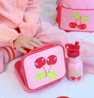 Δοχείο φαγητού Bento με χωρίσματα- 900ml - Happy Cherries Δοχείο φαγητού Bento με χωρίσματα- 900ml - Happy Cherries