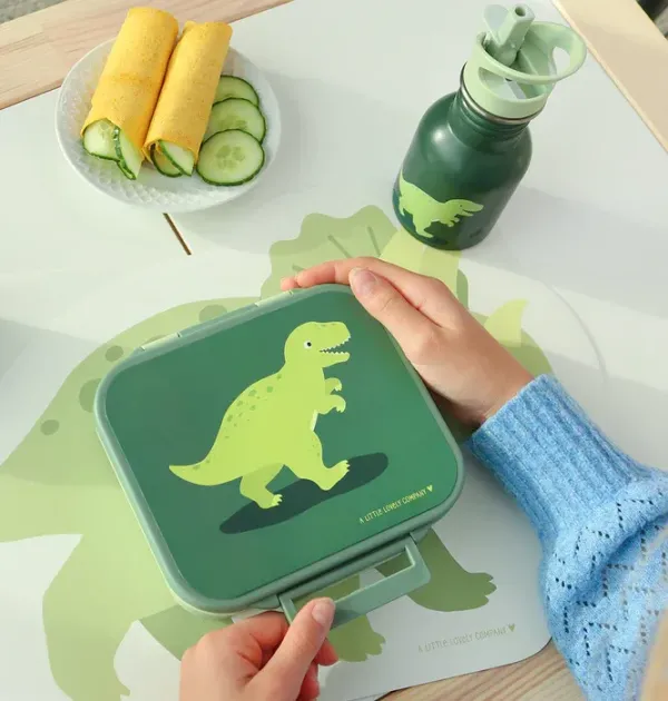 Δοχείο φαγητού Bento με χωρίσματα- 900ml - Dinosaur Δοχείο φαγητού Bento με χωρίσματα- 900ml - Dinosaur