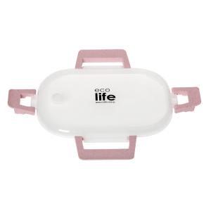 ΚΑΠΑΚΙ ΓΙΑ ΦΑΓΗΤΟΔ. LIGHT PINK 900ML - ECOLIFE