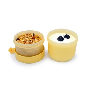 Δοχείo Γιαουρτιού Butter Yellow Flower