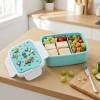 Bento Φαγητοδοχείο με Charms Μπλε - Meli