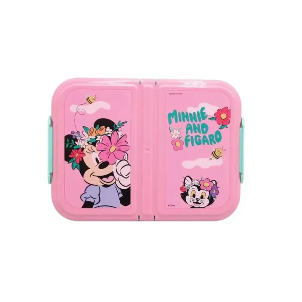 Δοχείο φαγητού 3χωρων Minnie - GIM