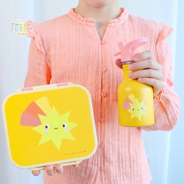 Δοχείο φαγητού Bento με χωρίσματα- 900ml - Shooting star - A Little Lovely Company