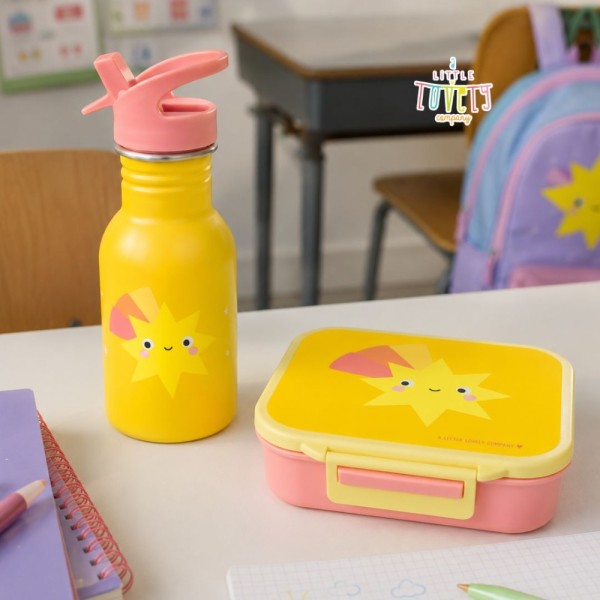 Δοχείο φαγητού Bento με χωρίσματα- 900ml - Shooting star - A Little Lovely Company