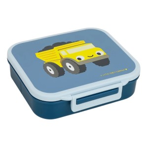 Δοχείο φαγητού Bento με χωρίσματα- 900ml - Dump truck - A Little Lovely Company