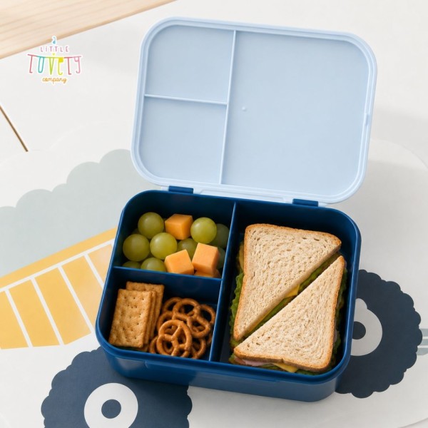 Δοχείο φαγητού Bento με χωρίσματα- 900ml - Dump truck - A Little Lovely Company