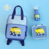 Δοχείο φαγητού Bento με χωρίσματα- 900ml - Dump truck - A Little Lovely Company