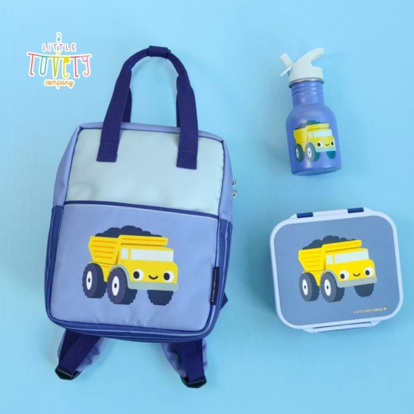 Δοχείο φαγητού Bento με χωρίσματα- 900ml - Dump truck - A Little Lovely Company