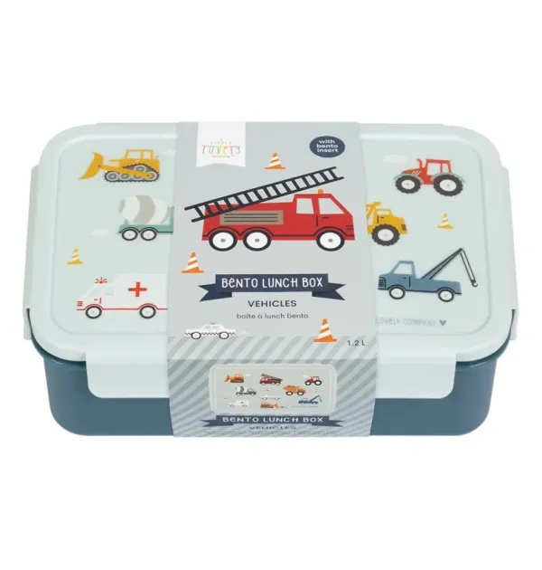 Δοχείο φαγητού Bento με χωρίσματα- 1,2 L- Vehicles - A Little Lovely Company Δοχείο φαγητού Bento με χωρίσματα- 1,2 L- Vehicles - A Little Lovely Company