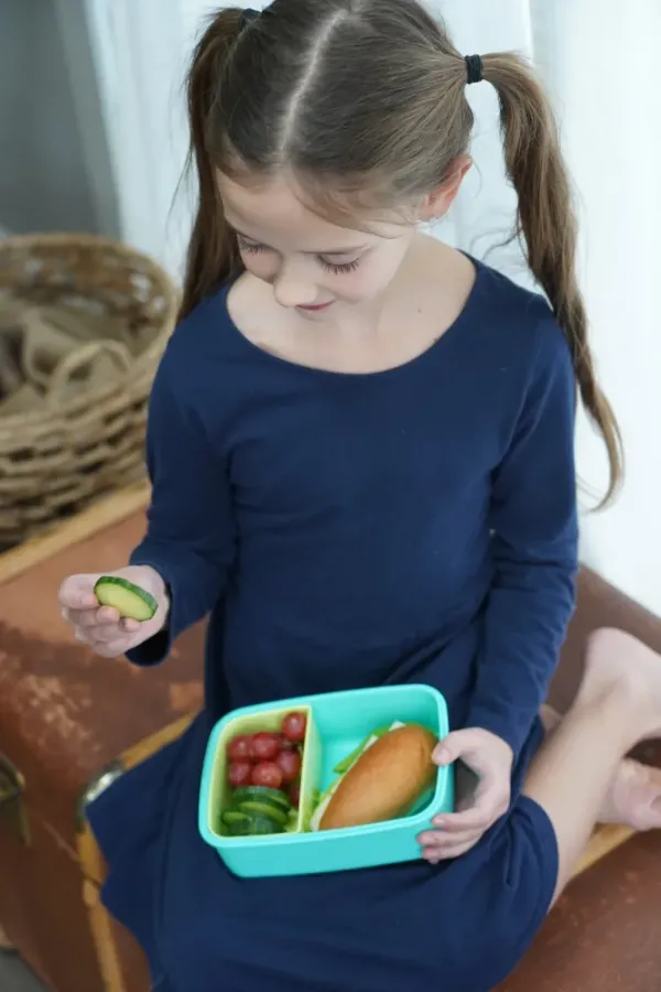 Bento 2 θέσεων 880ml lime-mint-blue - Melii