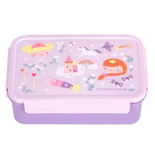 Δοχείο φαγητού Bento με χωρίσματα- 1,2 L - Princesses