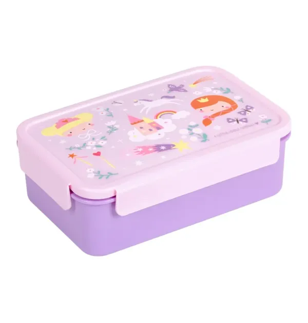Δοχείο φαγητού Bento με χωρίσματα- 1,2 L - Princesses