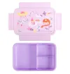 Δοχείο φαγητού Bento με χωρίσματα- 1,2 L - Princesses
