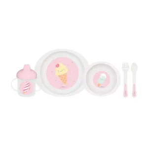 Σετ Φαγητού 5τμχ Ice Cream 6+Μ