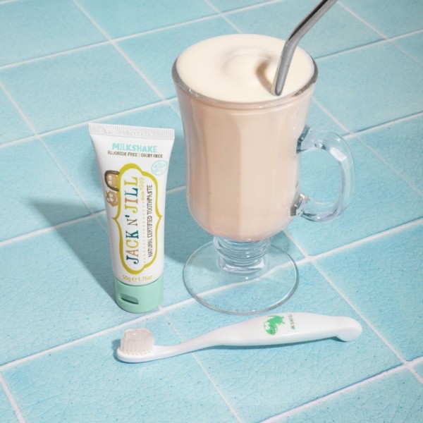Φυσική Οδοντόκρεμαμε γεύση Milkshake, 50gr