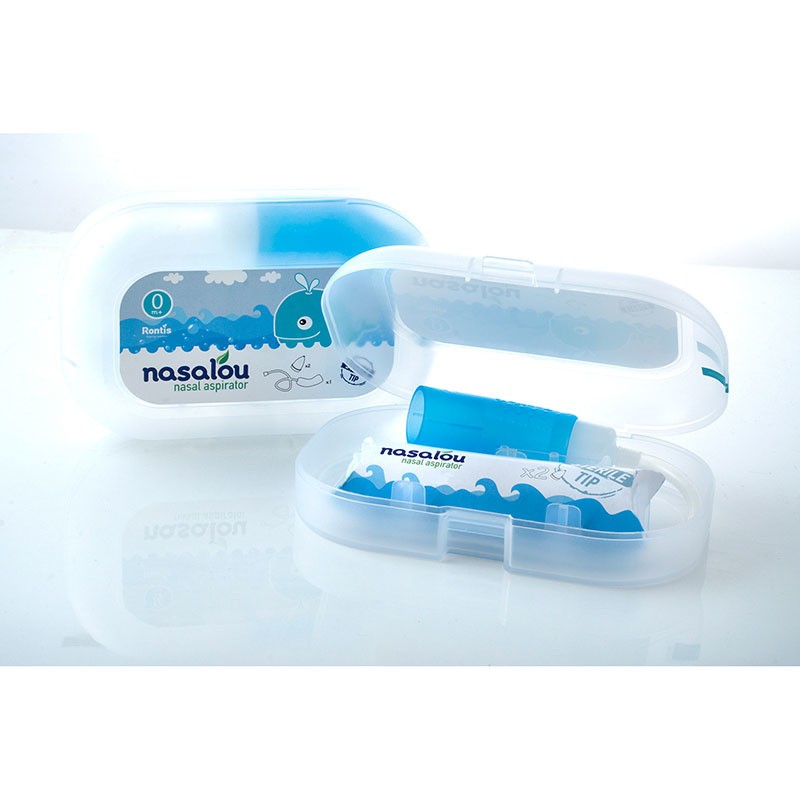 NASALOU ASPIRATOR STARTER KIT ΡΙΝΙΚΟΣ ΑΠΟΣΥΜΦΟΡΗΤΗΣ+2 ΡΥΓΧΗ