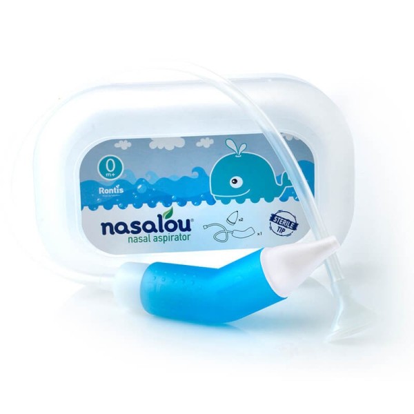NASALOU ASPIRATOR STARTER KIT ΡΙΝΙΚΟΣ ΑΠΟΣΥΜΦΟΡΗΤΗΣ+2 ΡΥΓΧΗ
