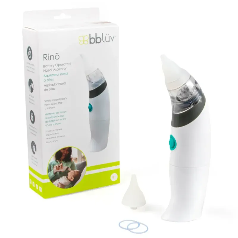 RINO NASAL ASPIRATOR ΑΠΟΦΡΑΚΤΗΡΑΣ ΜΥΤΗΣ ΜΕ ΜΠΑΤΑΡΙΕΣ