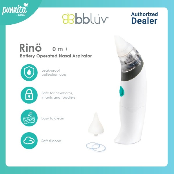 RINO NASAL ASPIRATOR ΑΠΟΦΡΑΚΤΗΡΑΣ ΜΥΤΗΣ ΜΕ ΜΠΑΤΑΡΙΕΣ