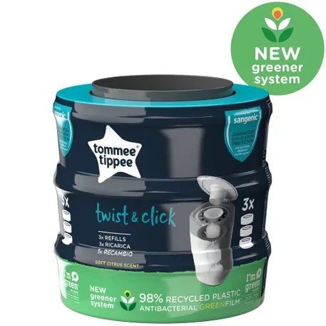 TT TWIST & CLICK CASSETTE 3PK ΣΑΚΟΥΛΕΣ ΚΑΔΟΥ ΑΠΟΡΡΙΨΗΣ ΠΑΝΑΣ 3 Κ