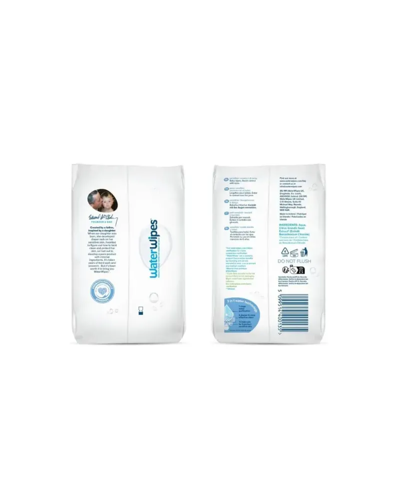 WATER WIPES BIO 4x60ΤΜΧ ΜΩΡΟΜΑΝΤΗΛΑ ΠΑΚΕΤΟ ΠΡΟΣΦΟΡΑΣ