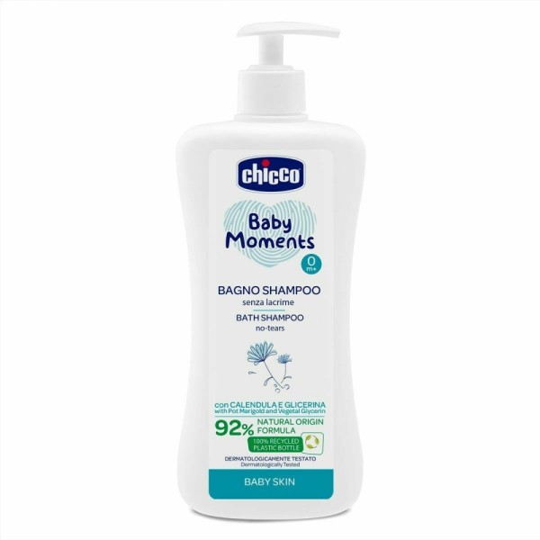 ΑΦΡΟΛΟΥΤΡΟ-ΣΑΜΠΟΥΑΝ BABY MOMENTS 500ml