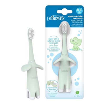 Οδοντόβουρτσα 0-3 ετων Ελεφαντάκι μεντα HG016 Οδοντόβουρτσα 0-3 ετων Ελεφαντάκι μεντα HG016