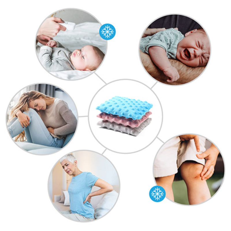 Φυσική θερμοφόρα με κουκούτσια από κεράσια και λεβάντα για κολικούς Φυσική θερμοφόρα με κουκούτσια από κεράσια και λεβάντα για κολικούς