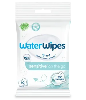 WATERWIPES BIO ON THE GO 10TMX