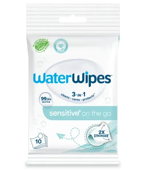 WATERWIPES BIO ON THE GO 10TMX