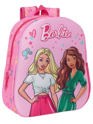 Tσάντα πλάτης παιδικού 3D Barbie