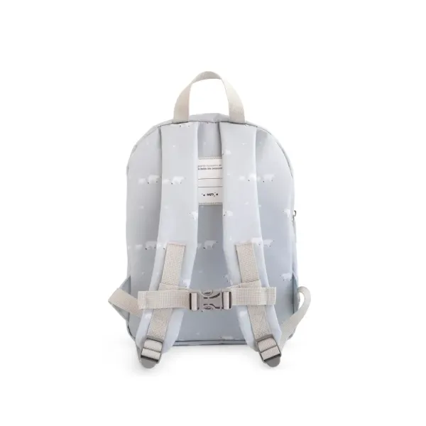 Τσάντα Νηπιαγωγείου Saro Polar Bear Γκρι 29x21x9cm - SARO Τσάντα Νηπιαγωγείου Saro Polar Bear Γκρι 29x21x9cm - SARO