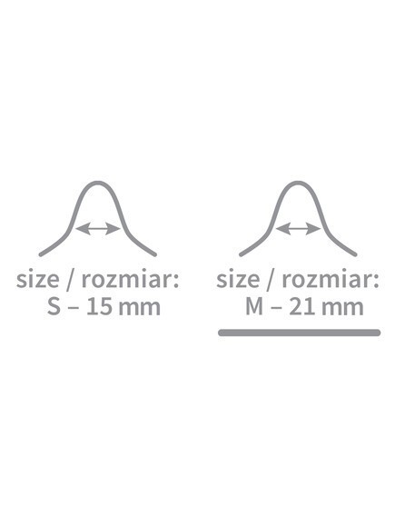 Προστατευτικά θηλών από Σιλικόνη με θήκη αποθήκευσης Medium 