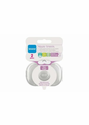 Nipple shield 2τμχ Προστατευτικά θηλών LARGE