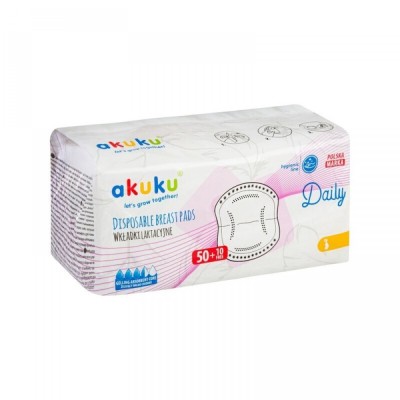 AKUKU ΕΠΙΘΕΜΑΤΑ ΜΙΑΣ ΧΡΗΣΗΣ DAILY 60ΤΜΧ