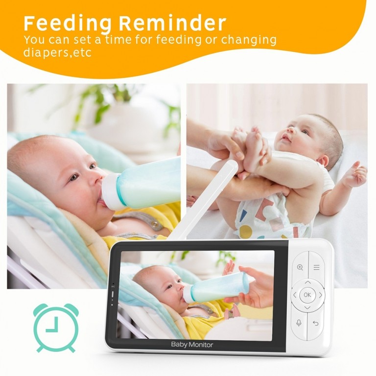 Ενδοεπικοινωνία με περιστρεφόμενη κάμερα & W-Fi Bebe Stars 5 Ενδοεπικοινωνία με περιστρεφόμενη κάμερα & W-Fi Bebe Stars 5