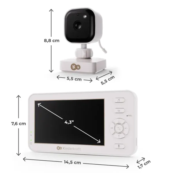 Ενδοεπικοινωνία με κάμερα Nite Eye Travel 4,3''