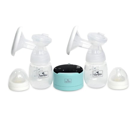 DOUBLE ELECTRIC BREAST PUMP DAILY COMFORT BLUE ΔΙΠΛΟ ΘΗΛΑΣΤΡΟ
