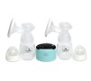 DOUBLE ELECTRIC BREAST PUMP DAILY COMFORT BLUE ΔΙΠΛΟ ΘΗΛΑΣΤΡΟ