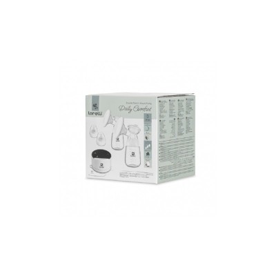 DOUBLE ELECTRIC BREAST PUMP DAILY COMFORT WHITE ΔΙΠΛΟ ΘΗΛΑΣΤΡΟ