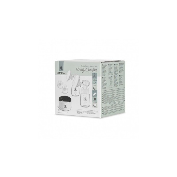 DOUBLE ELECTRIC BREAST PUMP DAILY COMFORT WHITE ΔΙΠΛΟ ΘΗΛΑΣΤΡΟ