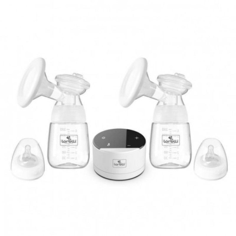 DOUBLE ELECTRIC BREAST PUMP DAILY COMFORT WHITE ΔΙΠΛΟ ΘΗΛΑΣΤΡΟ