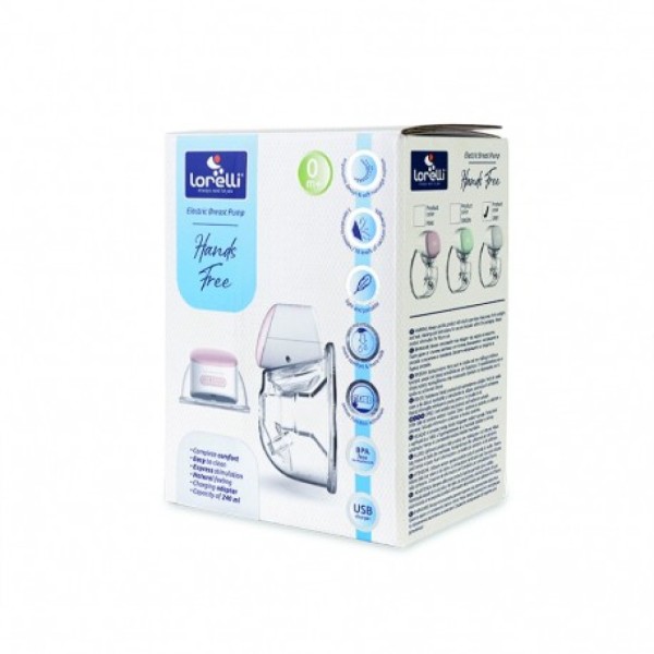 ELECTRIC BREAST PUMP HANDS FREE GREY ΜΟΝΟ ΘΗΛΑΣΤΡΟ
