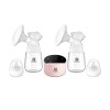 DOUBLE ELECTRIC BREAST PUMP DAILY COMFORT PIONK&BLACK ΔΙΠΛΟ ΘΗΛΑΣΤΡΟ - LORELLI