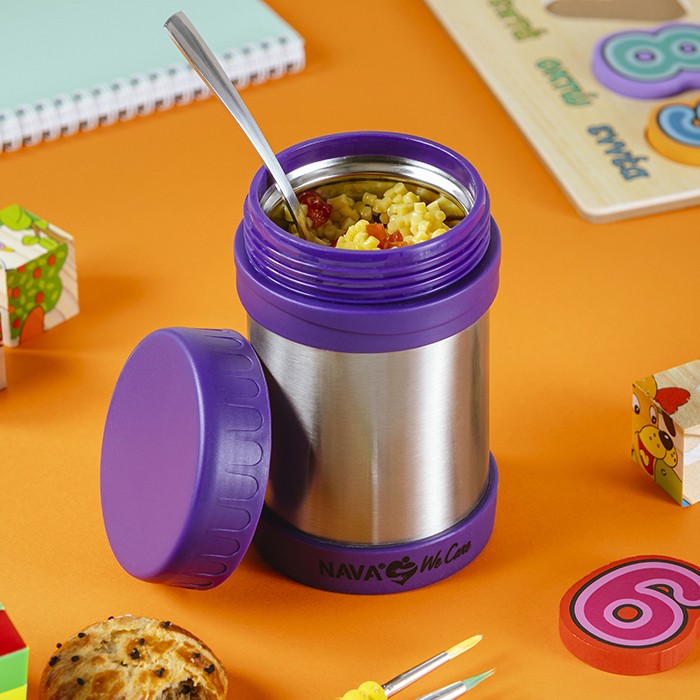 Παιδικό δοχείο φαγητού ισοθερμικό στρογγυλό 