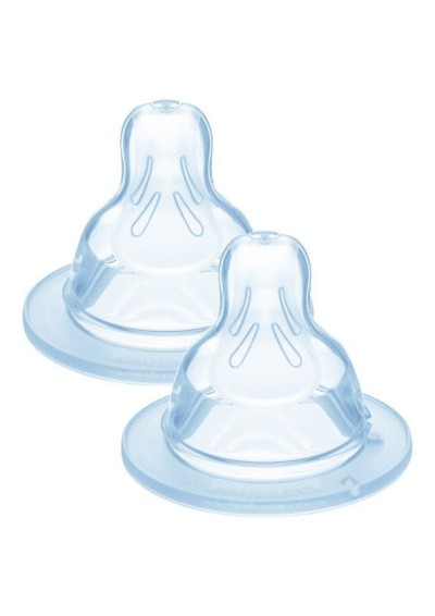 MAM ΘΗΛΗ 2τμχ ΜΕΓ.1 ΣΙΛ/ΝΗΣ 0+