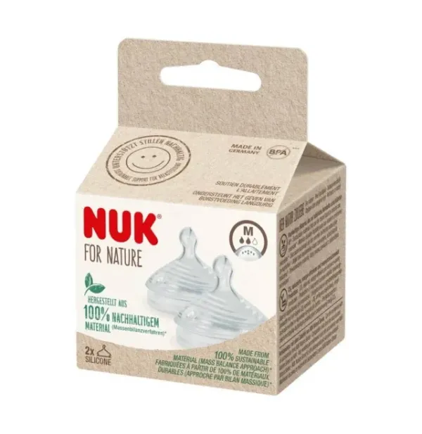2τμχ Mέγεθος M Nuk Θηλές Nature Sense