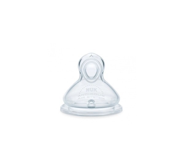 NUK ΘΗΛΗ ΣΙΛΙΚΟΝΗΣ 2ΤΜΧ ΜΕΓ.2 6-18M FIRST CHOICE PLUS FLOW CONTR