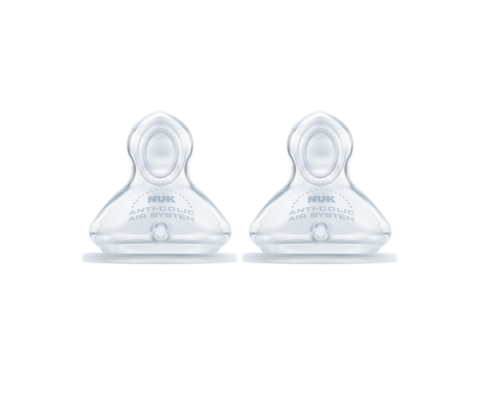 NUK ΘΗΛΗ ΣΙΛΙΚΟΝΗΣ 2ΤΜΧ ΜΕΓ.1 ΓΙΑ ΓΑΛΑ FIRST CHOICE PLUS