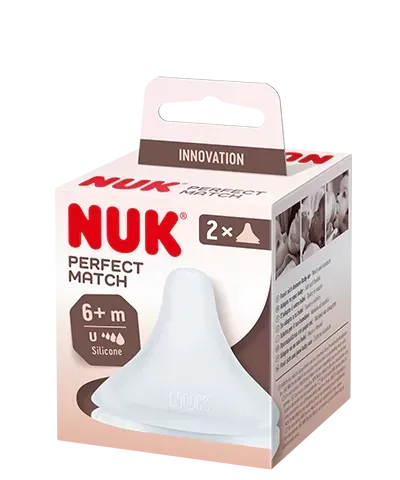 NUK ΘΗΛΗ PERFECT MATCH ΣΙΛΙΚΟΝΗΣ ΜΕΓ. U 2ΤΜΧ